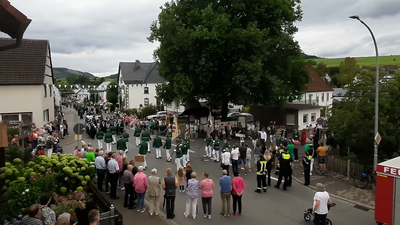 Stadtschützenfest Sundern, Festzug am 8. September 2024 14:00h in Endorf