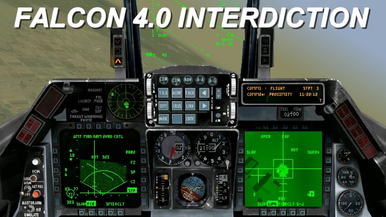 Falcon 4.0 • Great Dynamic Campaign, Poor Situational Awareness