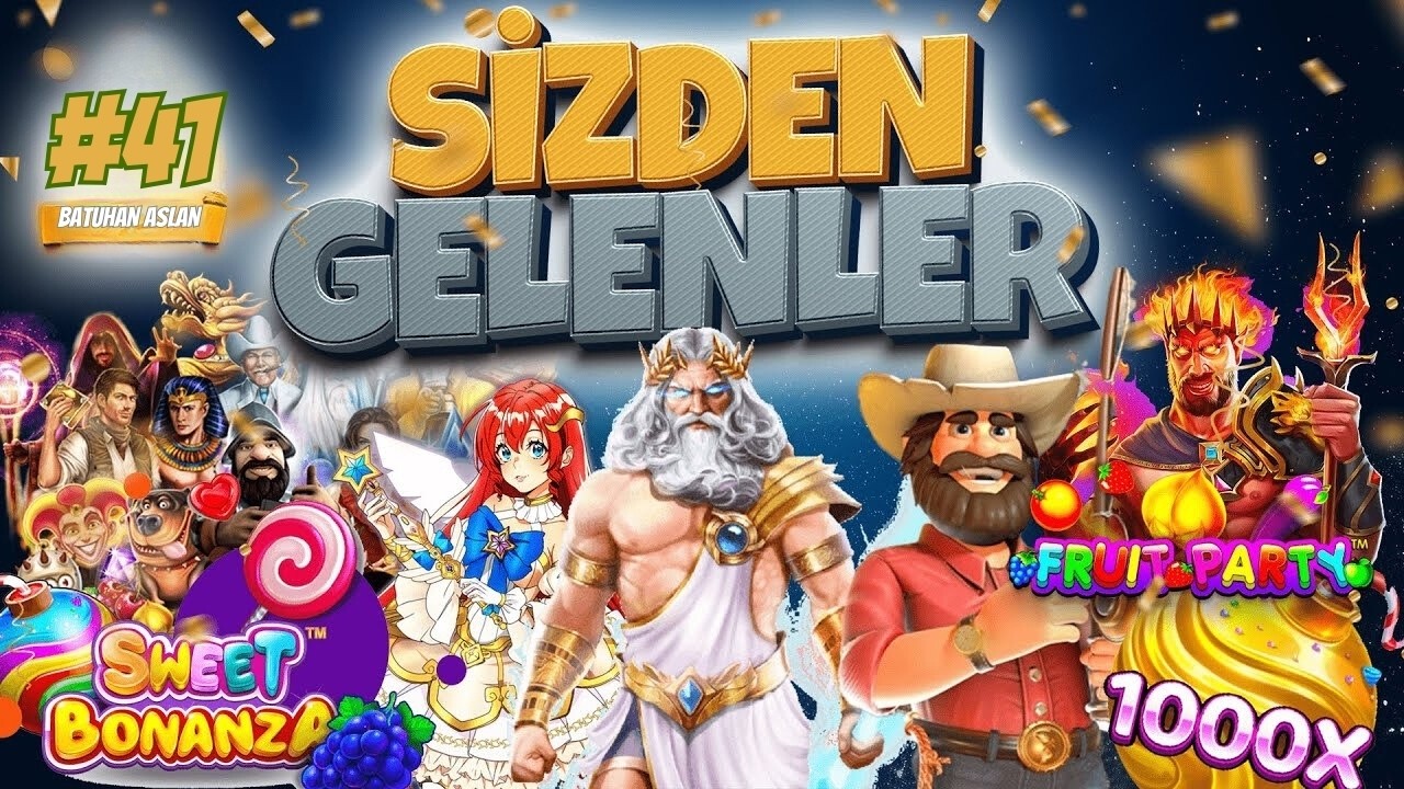 SLOT OYUNLARI 🍁 SİZDEN GELENLER SLOT 41 🍁 SİZDEN GELEN REKOR KAZAN&Ccedil;LAR 🍁 SİZDEN GELEN MAX WİNLER