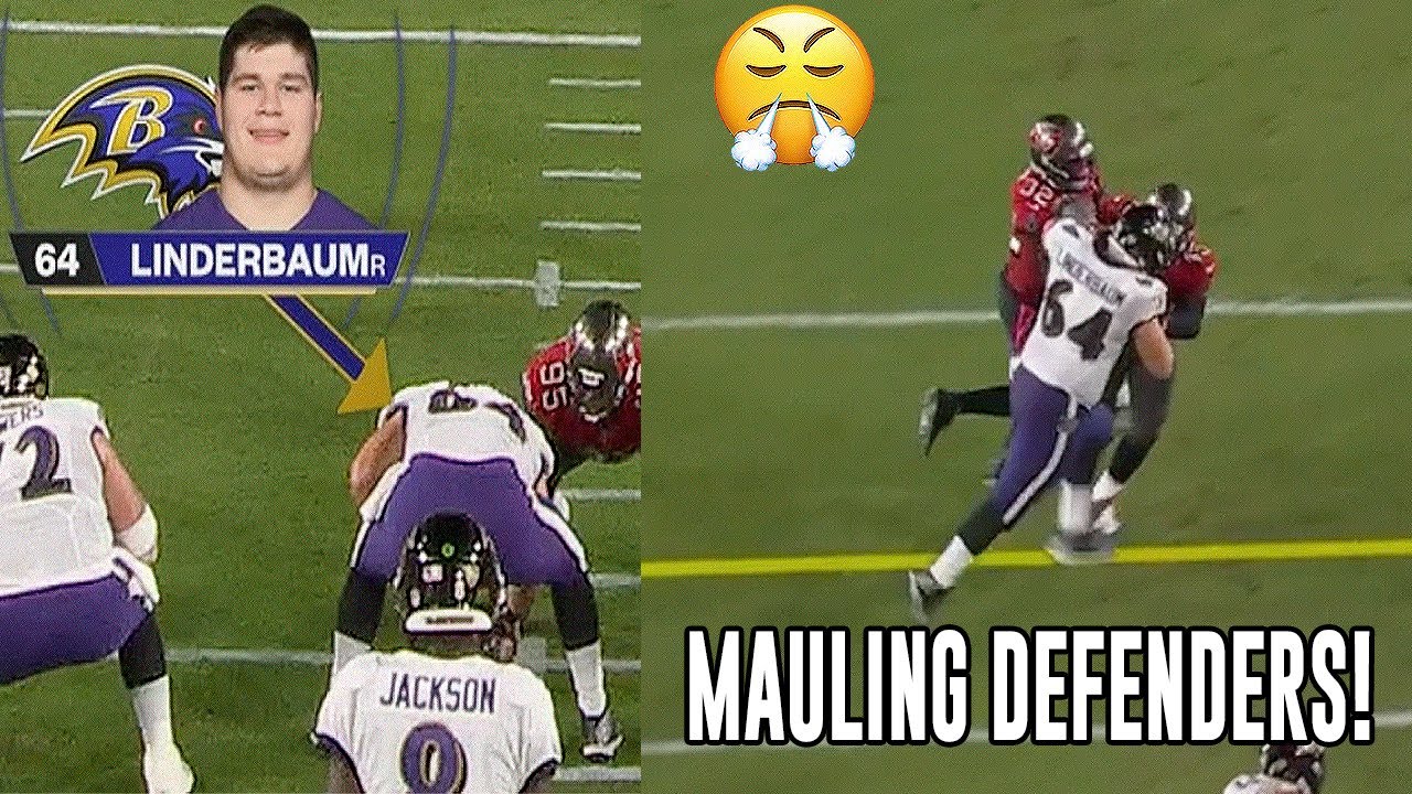 Tyler Linderbaum EMBARRASSES Grown Men FOR FUN... 😳 Ravens vs Buccaneers Highlights