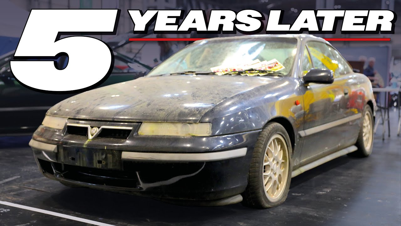 I've not seen this car for FIVE YEARS! -- Calibra SE5 UPDATE!