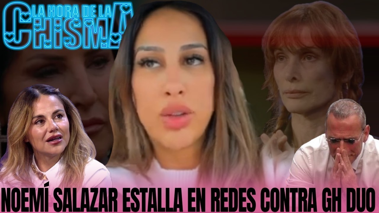 Noemí Salazar CONTRA los colaboradores y el fandom de Gh Dúo por lo sucedido con Mónica Hoyos