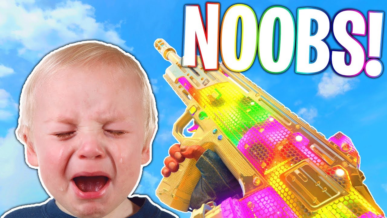 CHRISTMAS NOOBS.. PLAYING AGAINST FULL PARTY! (COD BO4 UPDATE)