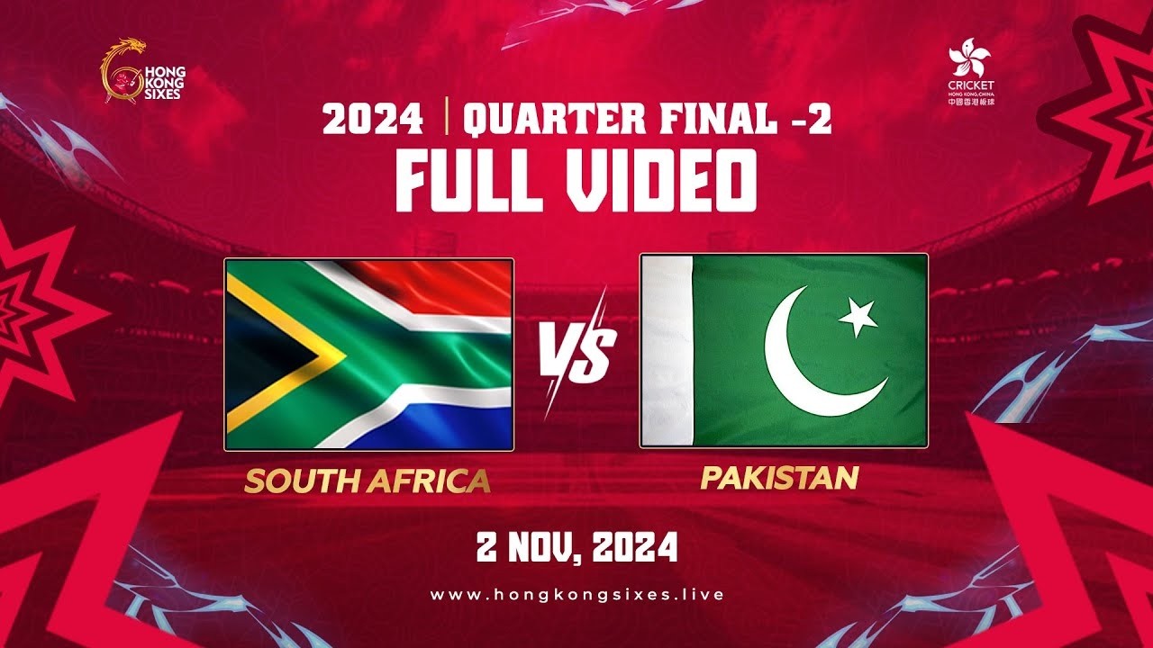 Hong Kong Sixes Match 16 Highlights | Quarter Final 2 | South Africa vs Pakistan 🔥