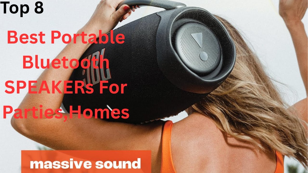 Best 8 Portable Bluetooth Speakers For Parties And Home Functions In 2025