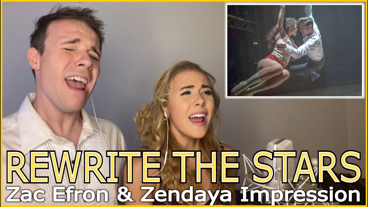 Rewrite The Stars (NO AUTOTUNE) - Black Gryph0n & Zanna Cover