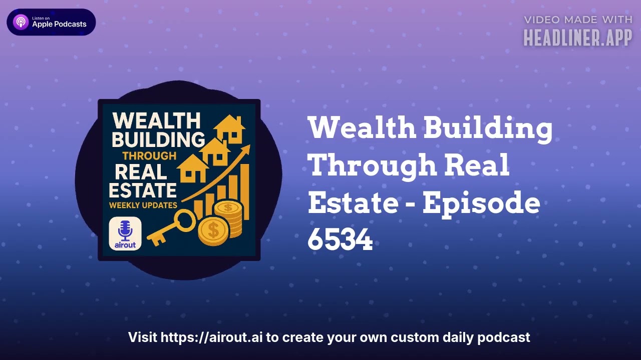 Wealth Building Through Real Estate - Episode 6534 | Airout AI Featured Podcasts
