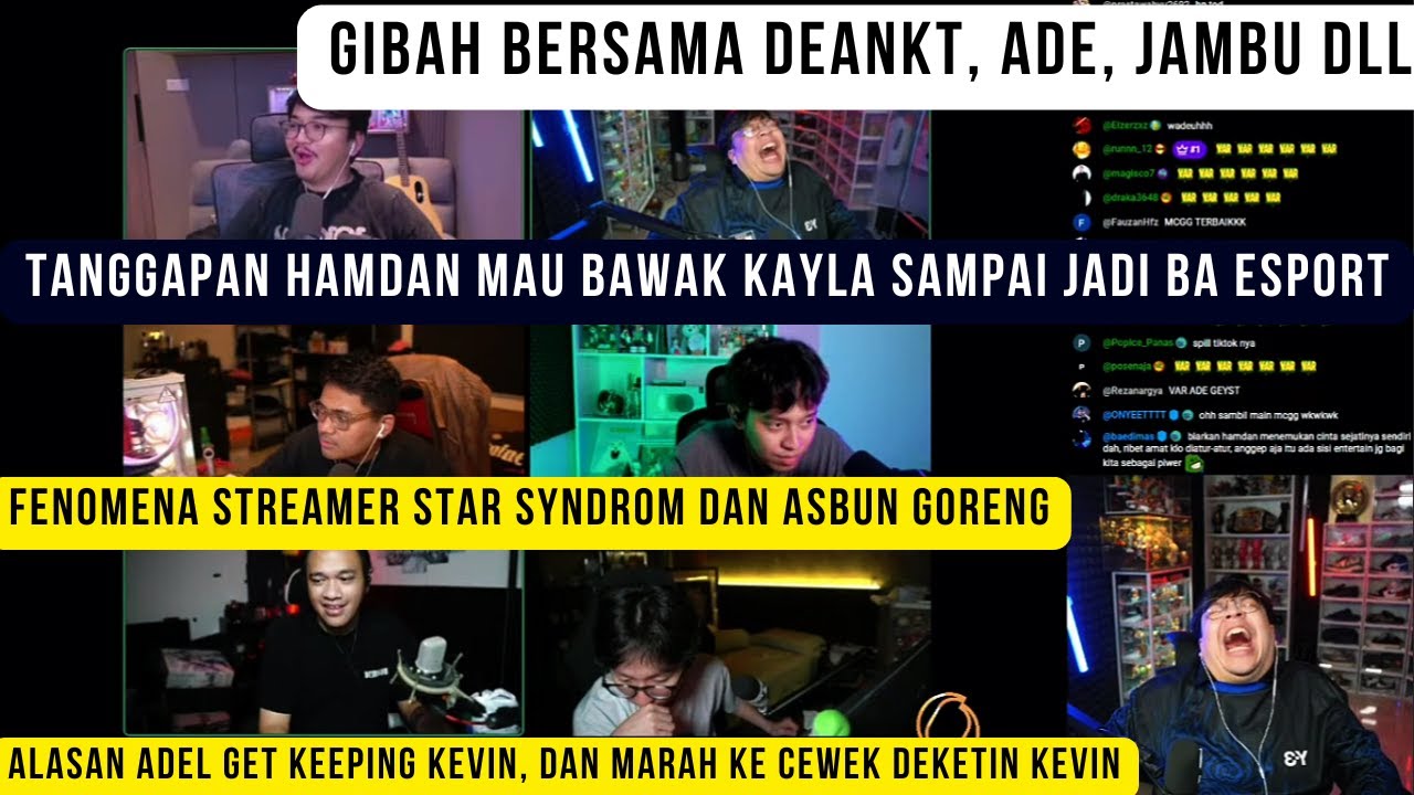 Tanggapan Deankt & Ade soal Hamdan akan bawah Kyala sampai BA ! Adel musuhi yang suka sama Kevin