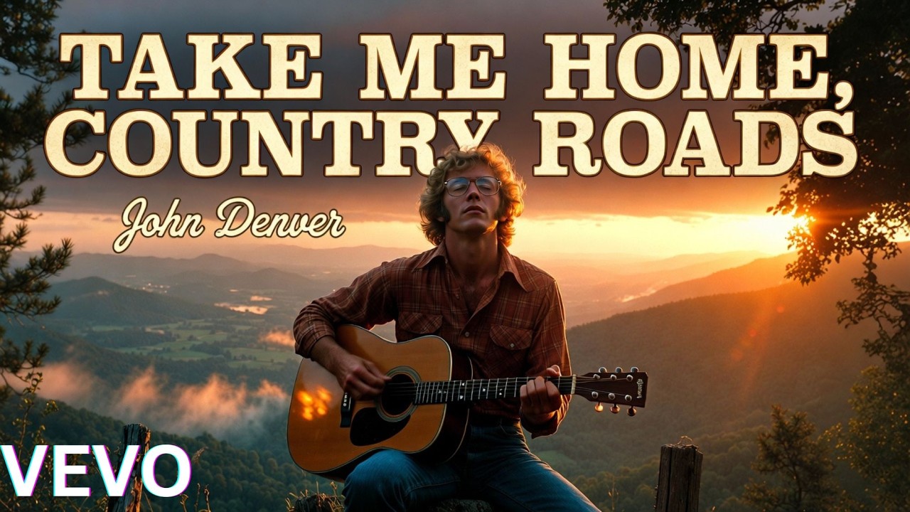 Take Me Home, Country Road - John Denver - Vintage Classic Country Cover
