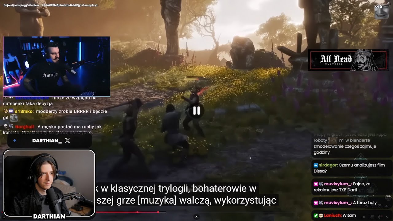 DARTHIAN LIVE - 26.01.2026 - POWAŻNA Analiza POWAŻNEJ Analizy Fable