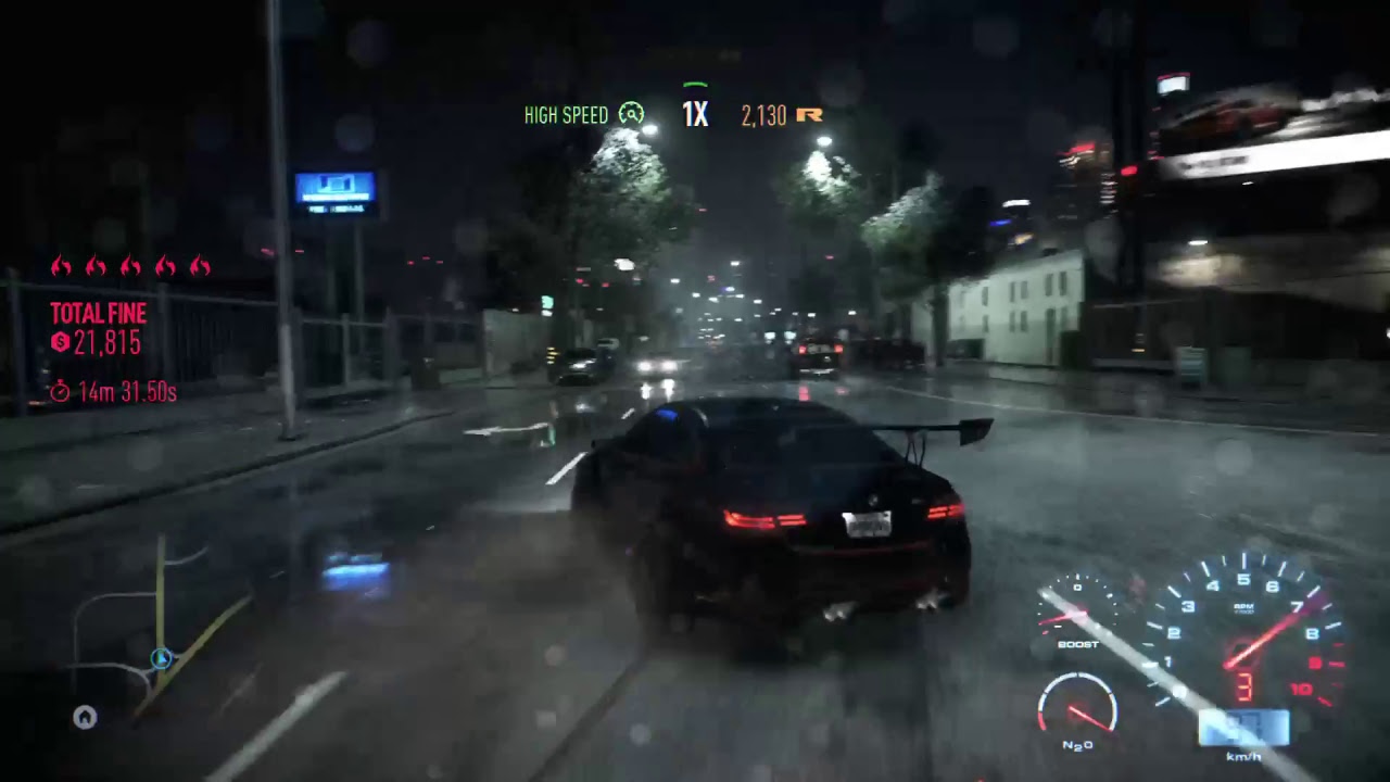 NFS 2015 ps4 pro police chase