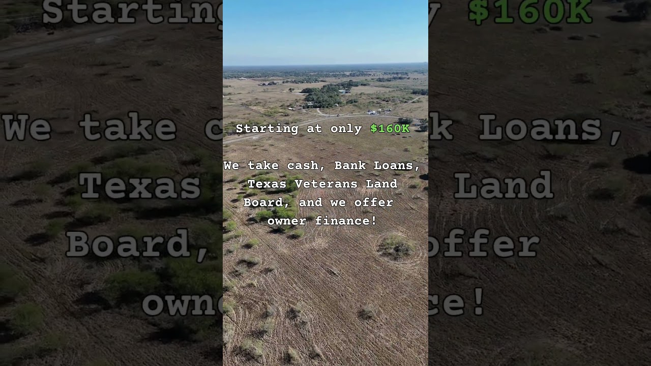 Texas Land For Sale | Beautiful Avreage Near the Coast! 