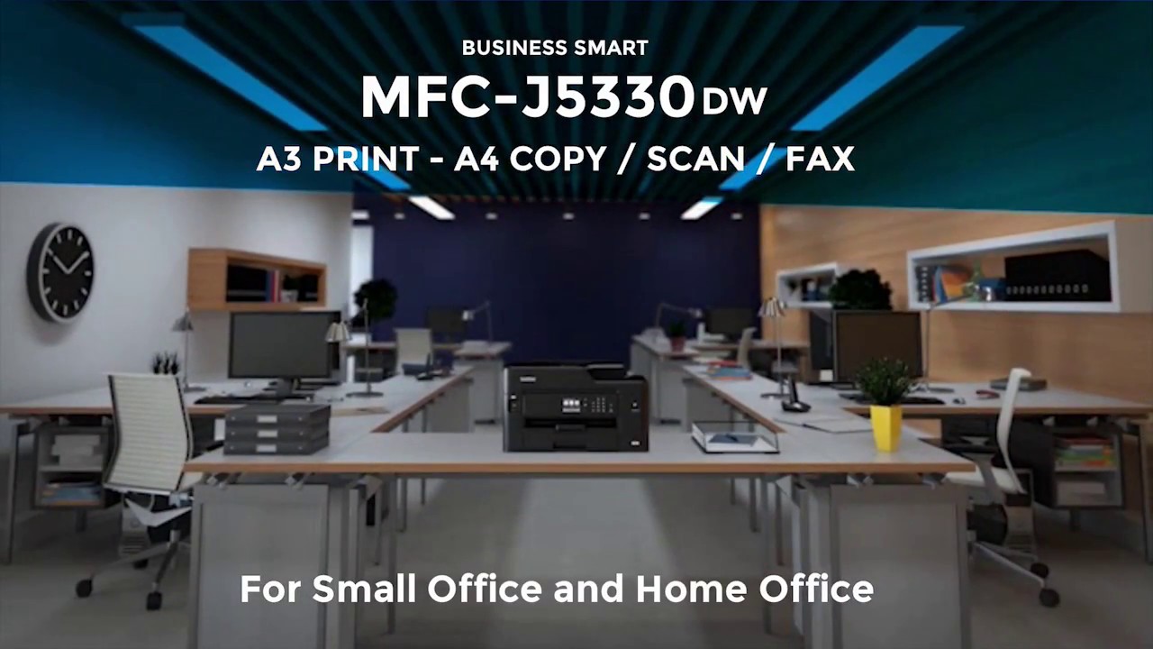 Brother UK - A4 All-in-one Inkjet Printer MFC J5330DW