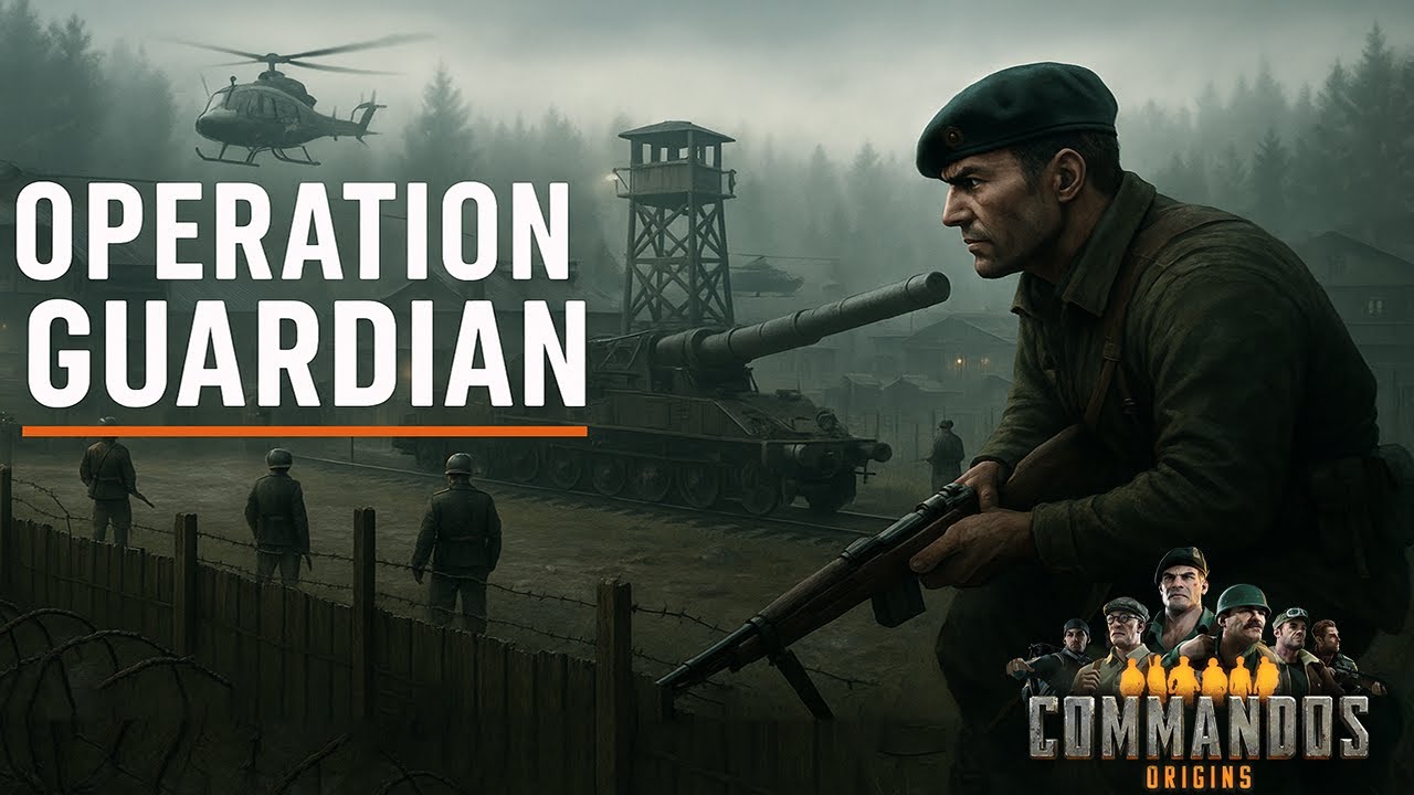 Mission 13: Operation Guardian &ndash; Full Stealth Walkthrough (Veteran) | Commandos Origins 2025