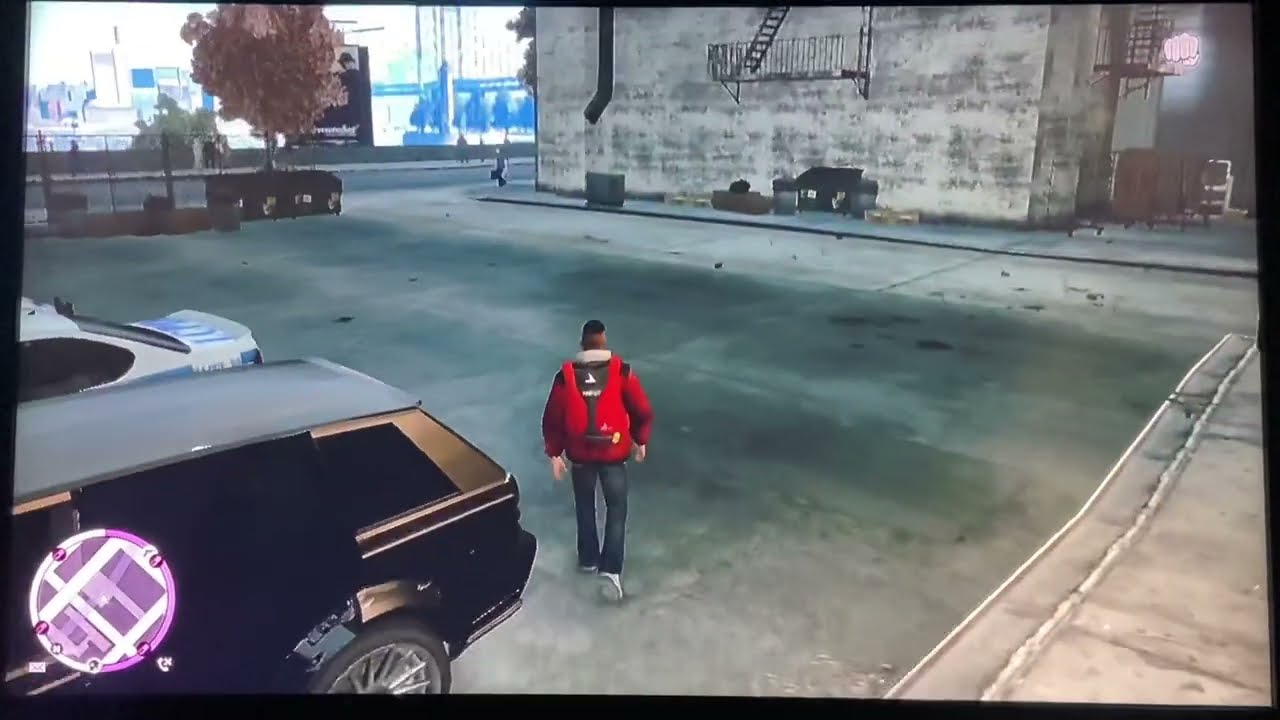 GTA TBOGT - Rampage near Burger Shot + 6 Star Escape