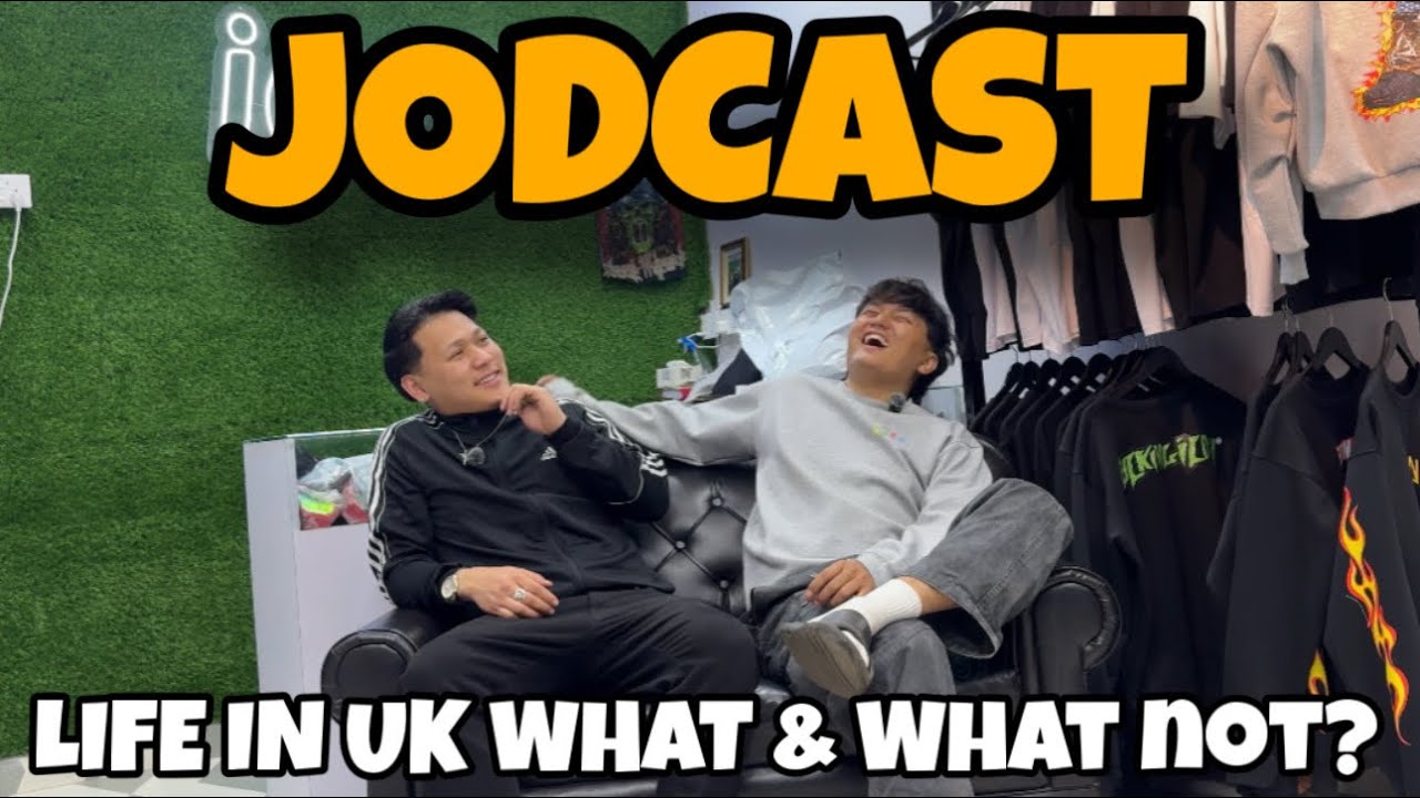 JODCAST EP 21 || Aman Bhai Life In Uk 🧐