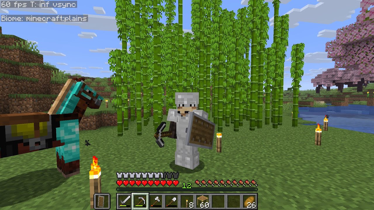 Buscando bambú | [Minecraft] | ft. @xOjotaVoladora y @Hakuna-0601