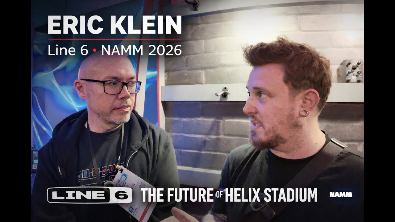 Eric Klein on the Future of Line 6 Helix Stadium | NAMM 2026