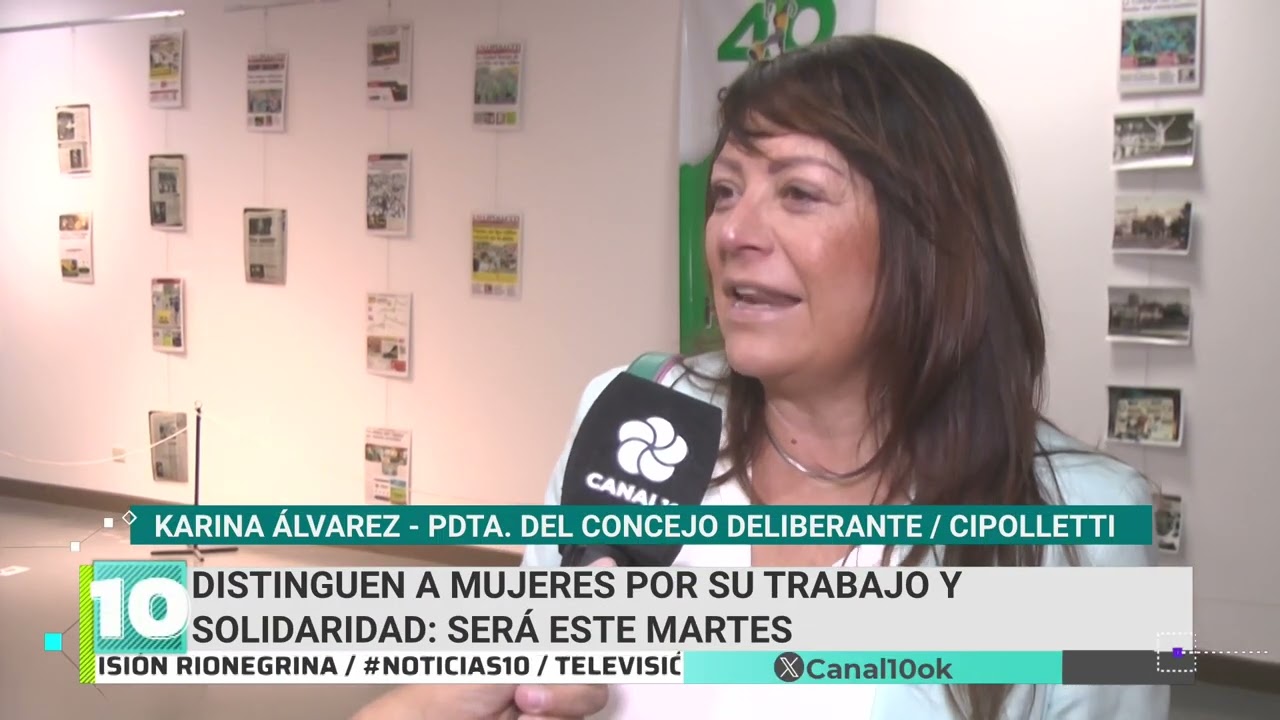 Mes de la mujer: Cipolletti homenajea a sus ciudadanas destacadas