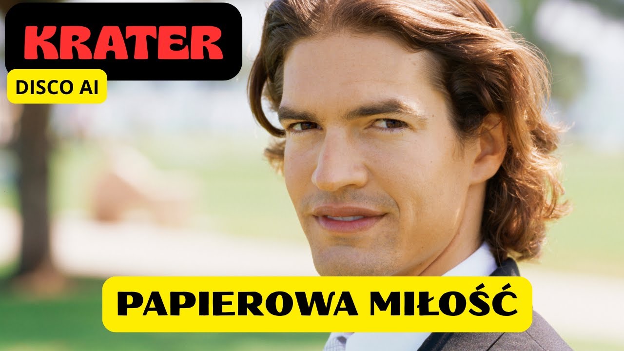Krater Papierowa miłość (Official Video) Disco Pop AI