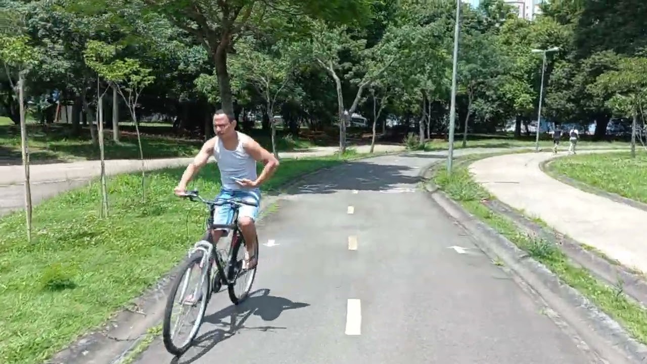 Parque Bel&eacute;m SP de bike