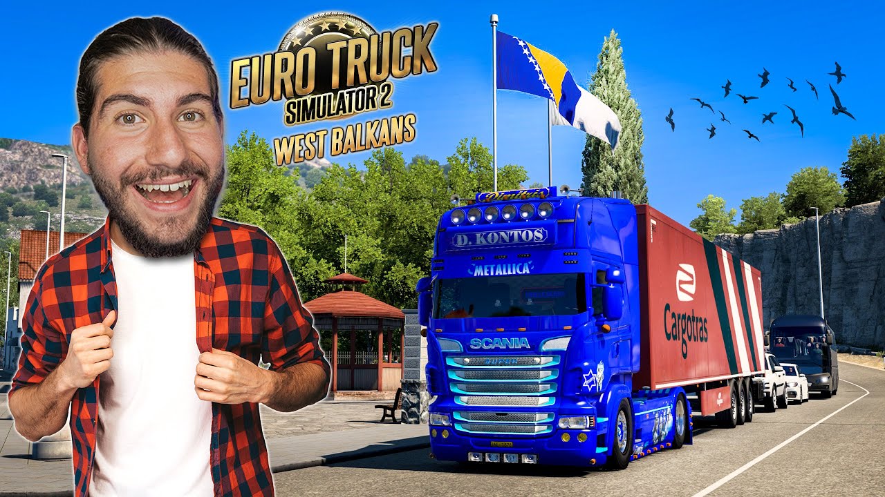 Τράκαρα το νέο μου φορτηγό! Euro Truck Simulator 2 GREEK