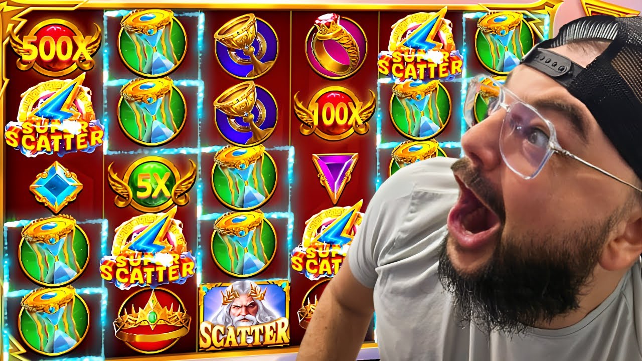 ⚡ La NOUVELLE Gates of Olympus SUPER SCATTER – Zeus est ENRAGÉ !