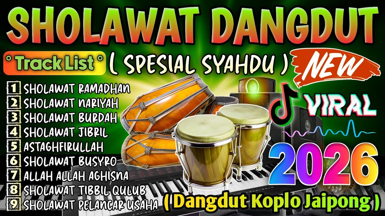 KOLEKSI SHOLAWAT MERDU PENYEJUK HATI RAMADHAN 2026 | SHOLAWAT JIBRIL PENARIK REZEKI PALING DAHSYAT