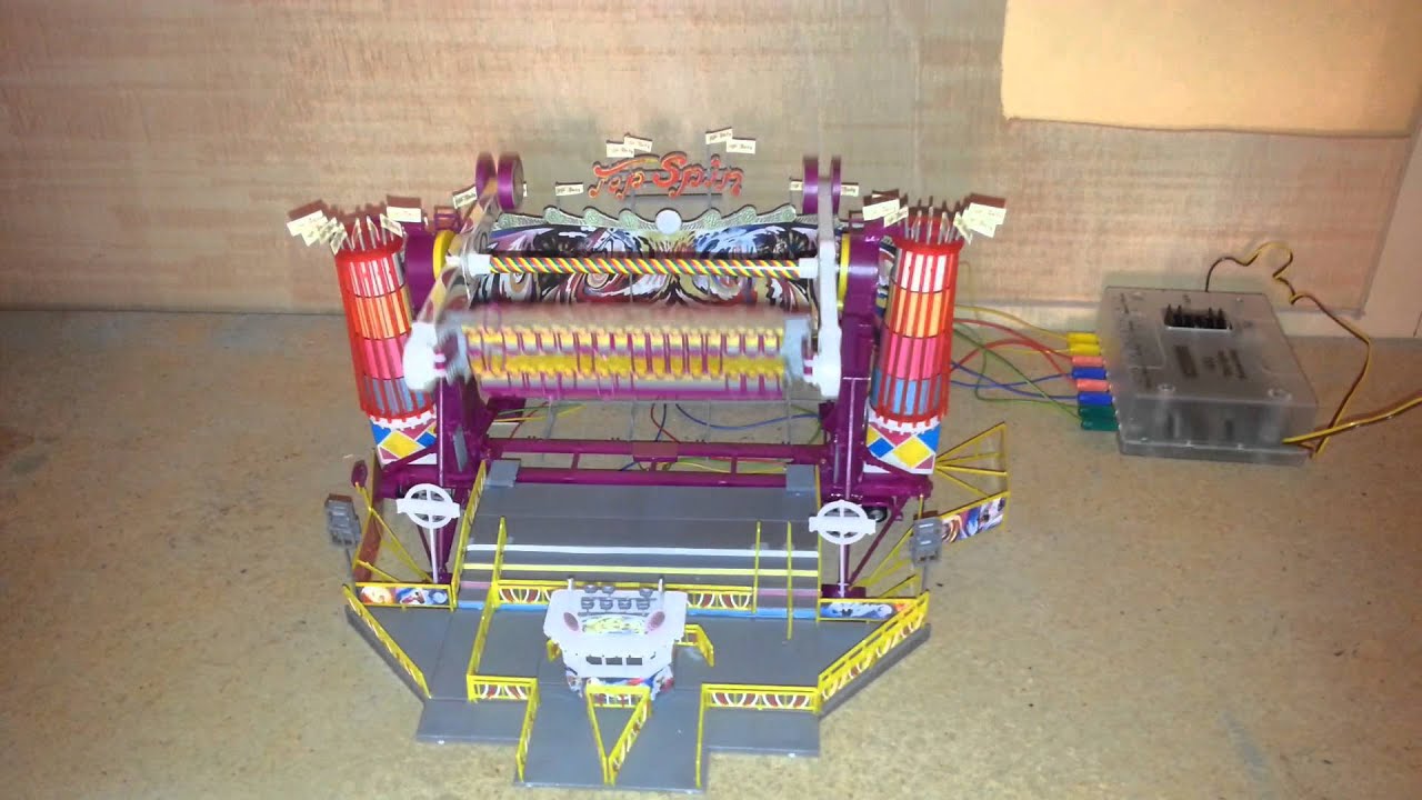 maqueta top spin  de faller sera moreno