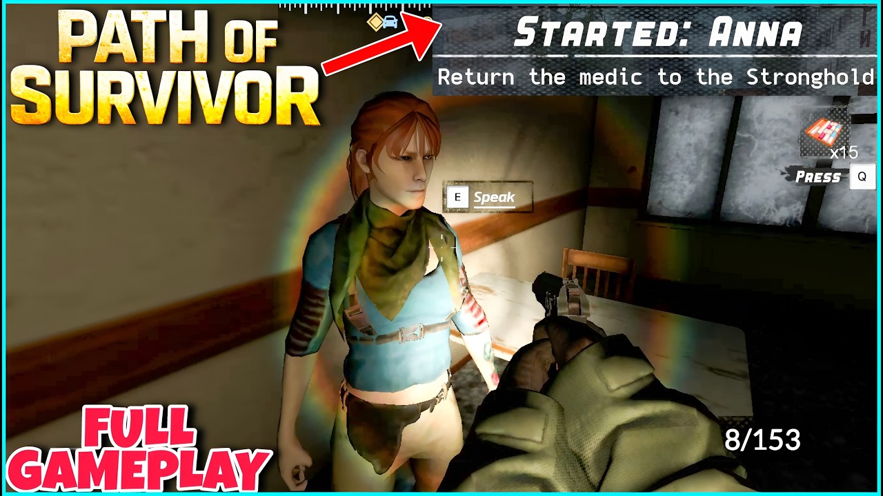 Return the medic to the Stronghold Full Walkthrough Gameplay | Path of Survivor Gameplay