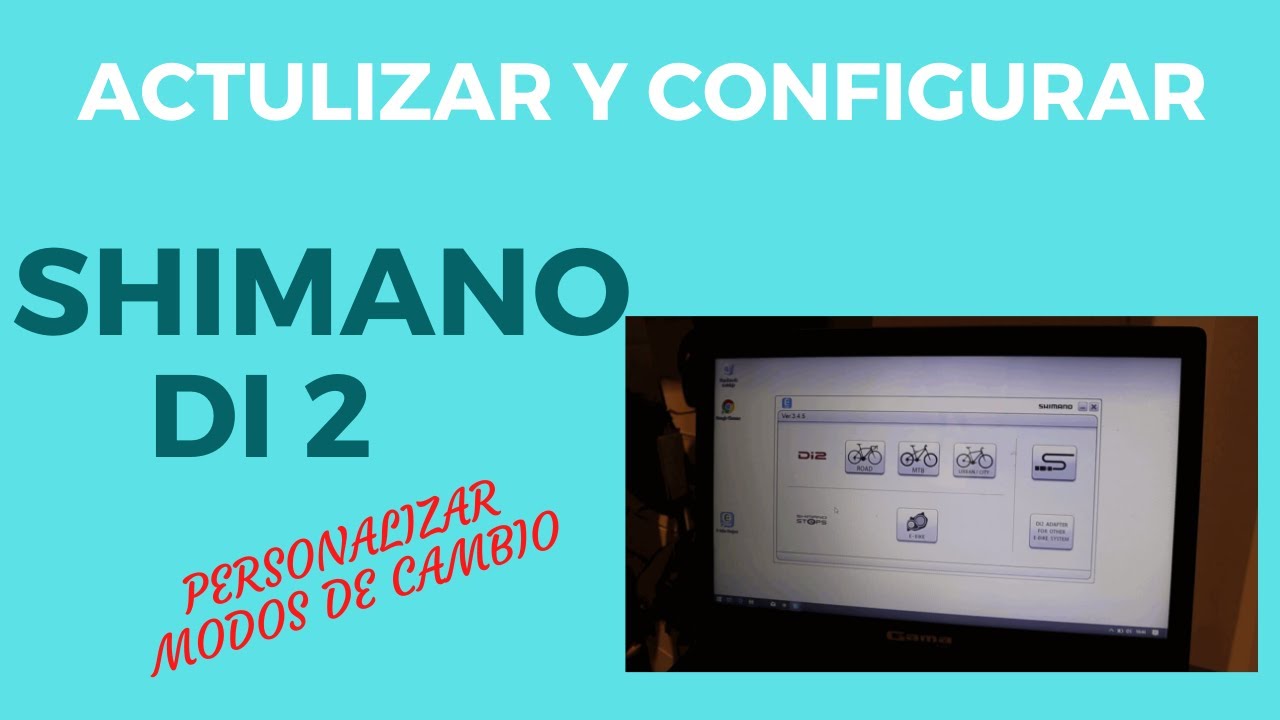ACTUALIZAR y CONFIGURAR cambio ELECTRONICO SHIMANO DI2 || PERSONALIZAR MODOS DE CAMBIO