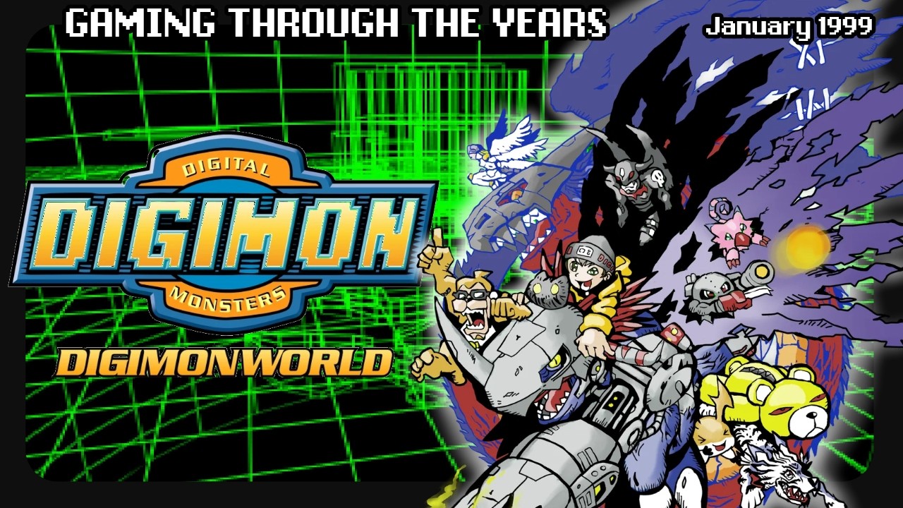 Digimon World was unlike anything else | PS1 Retrospective, 1999 | Gaming Through the Years