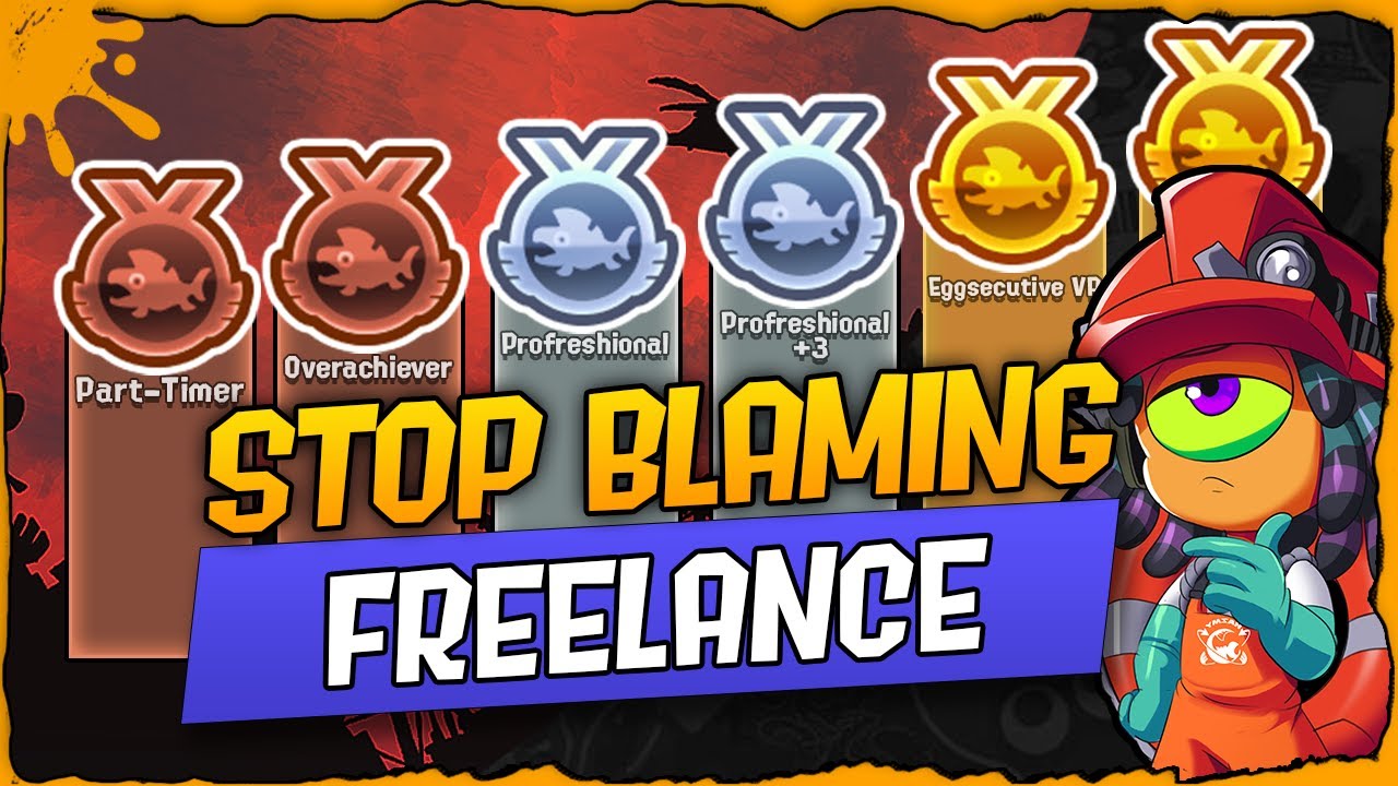 Stop Blaming Freelance , How's the Ranking System ? - Splatoon 3 Salmon Run