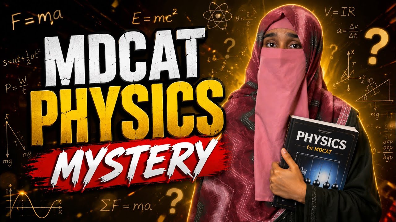 🔥 MDCAT Physics Mystery 2026 | Secret Strategy to Score High in Physics