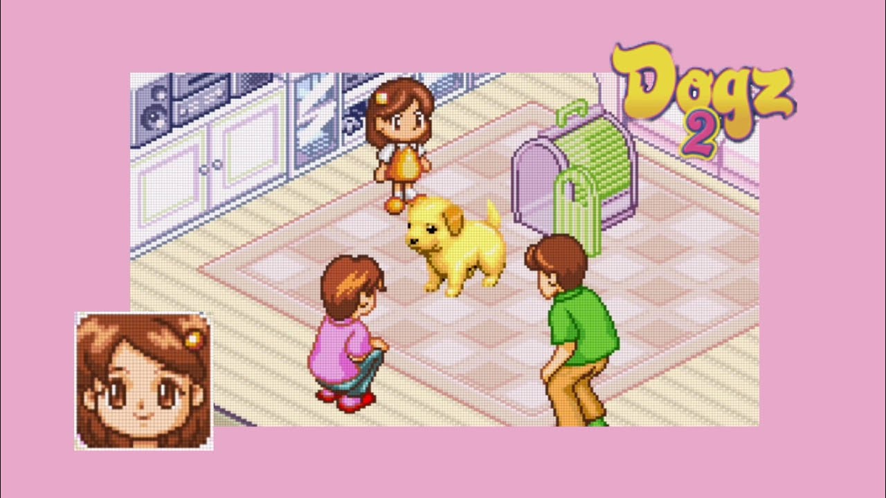 Day 1 in Dogz 2 on Game Boy Advance!