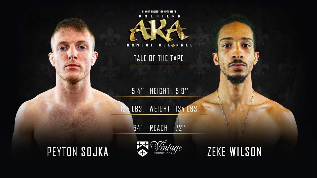 AKA40 Bout 6 Zeke Wilson vs Peyton Sojka