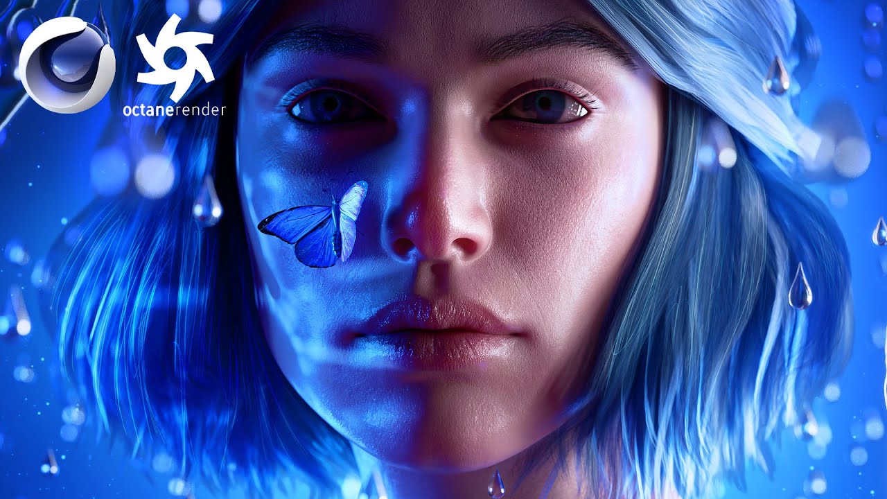I'm Blue • Process • Cinema4D/Daz3D/Octane