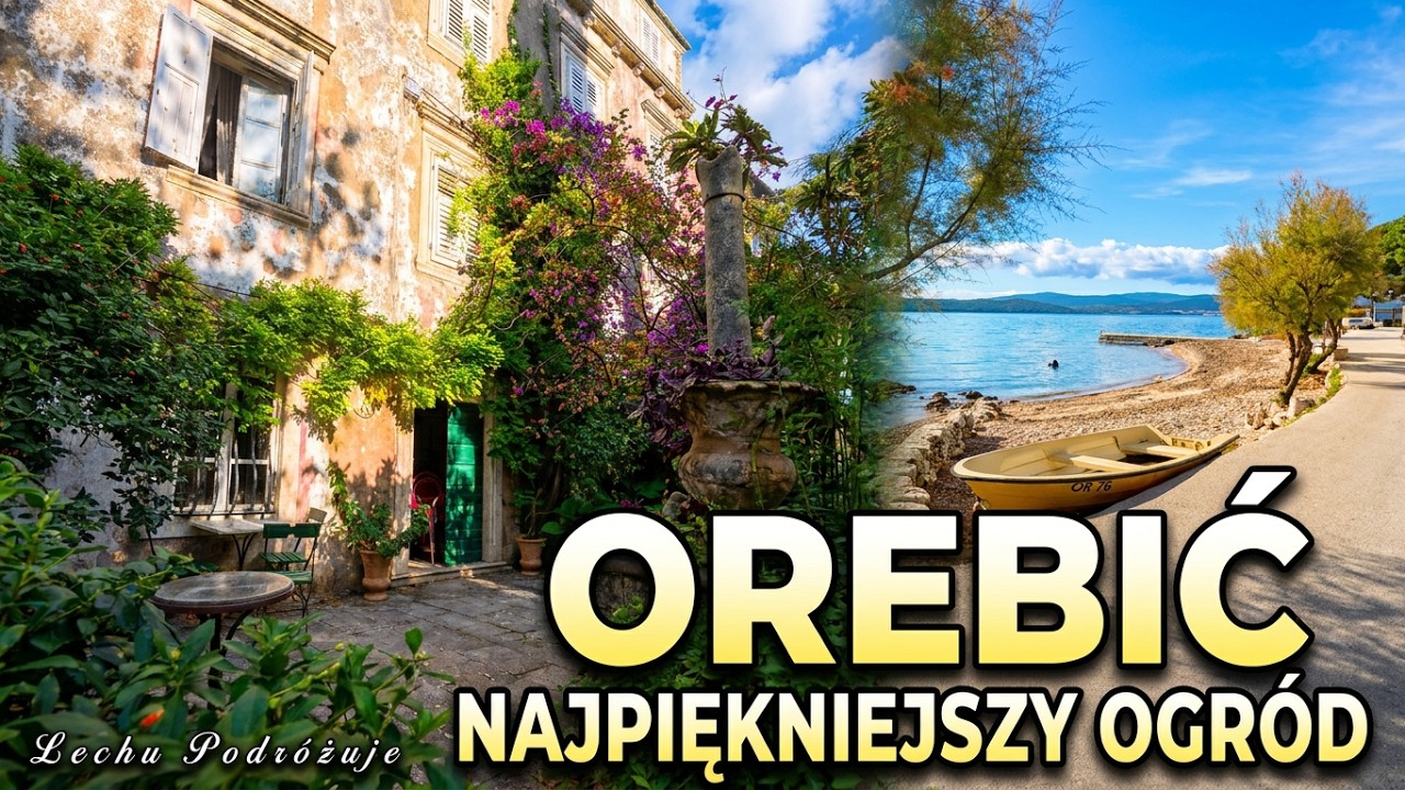 Croatia Orebić -Loviśte, the most beautiful garden.