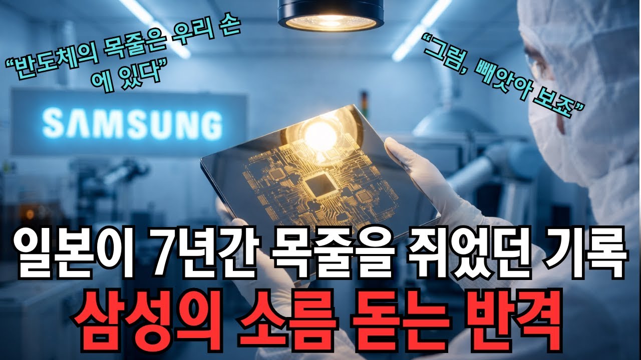 총성 없는 기술 전쟁, 삼성은 어떻게 일본에 되갚았는가