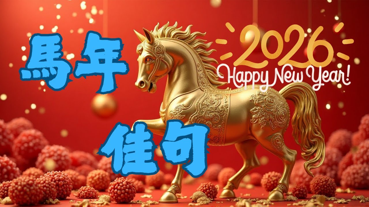 馬年一定要寫的吉句！開運書法 10 分鐘沉浸欣賞