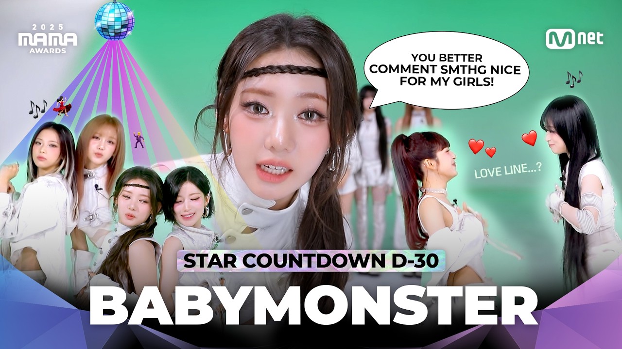 [#2025MAMA] STAR COUNTDOWN D-30 by #BABYMONSTER