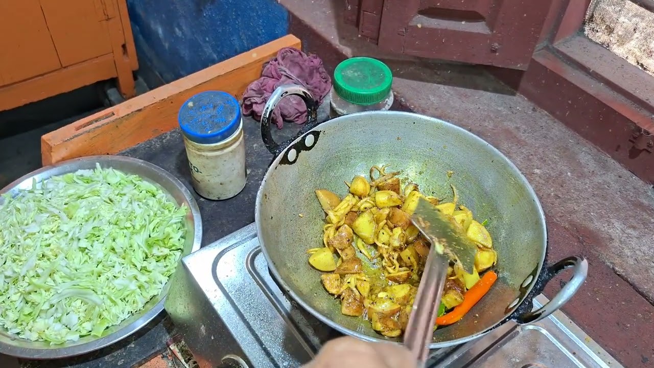 Machha ko boso ra banda kobi ko sabji❤️🤤
