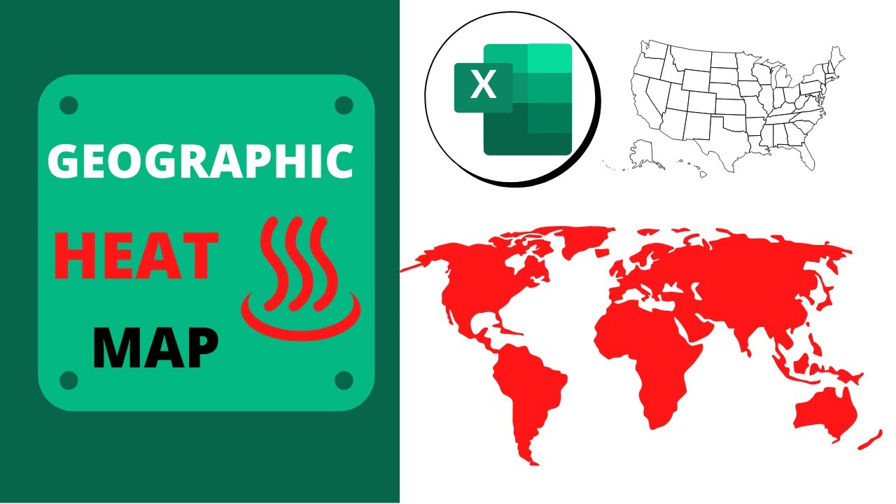 How to Create a Geographic Heat Map in Excel 2016