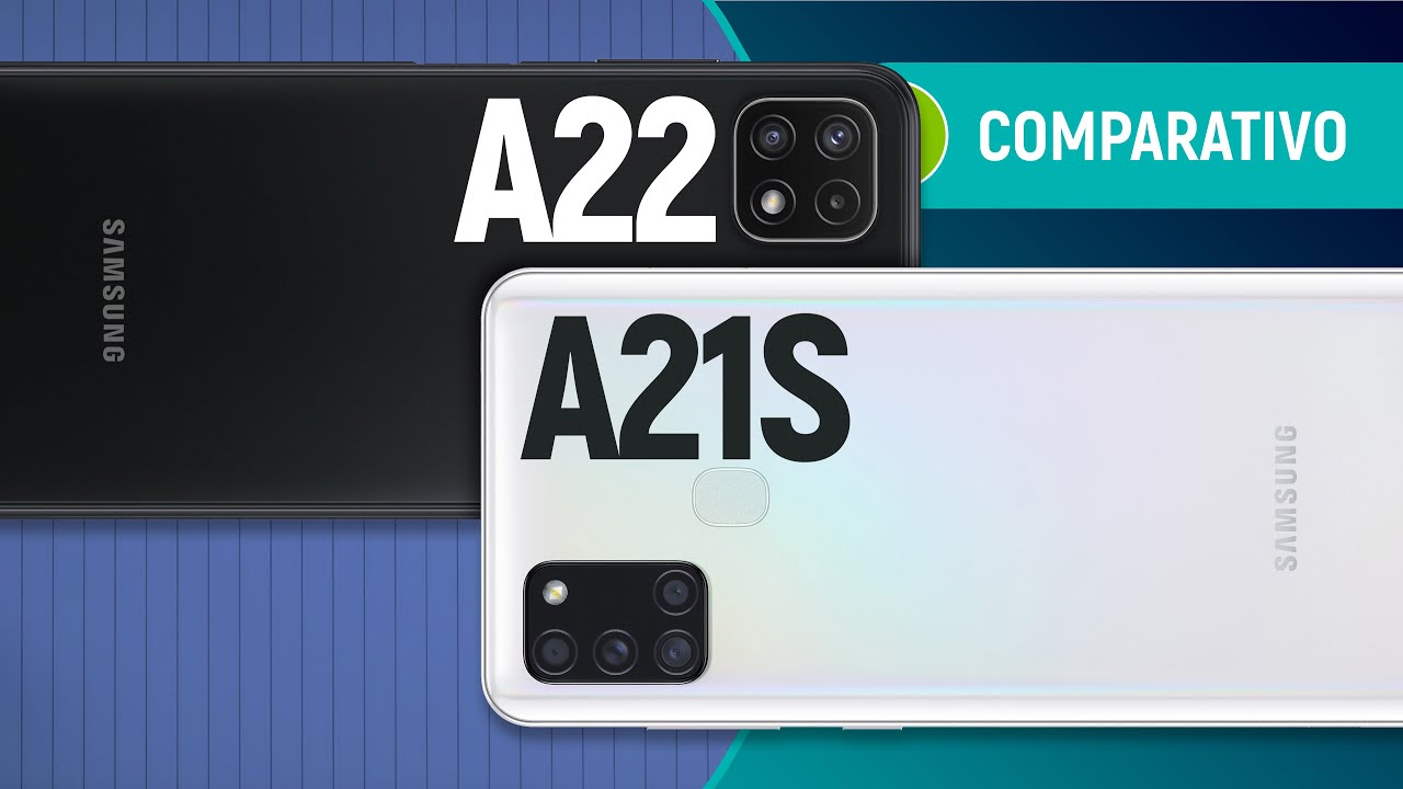 GALAXY A22 vs A21S: qual MELHOR CELULAR Samsung no quesito BOM e BARATO? | Comparativo