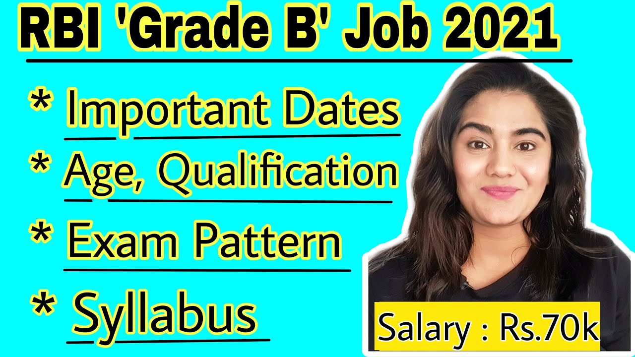RBI Grade B Officer Recruitment 2021 Official Notification explained in Hindi, All Graduate Eligible