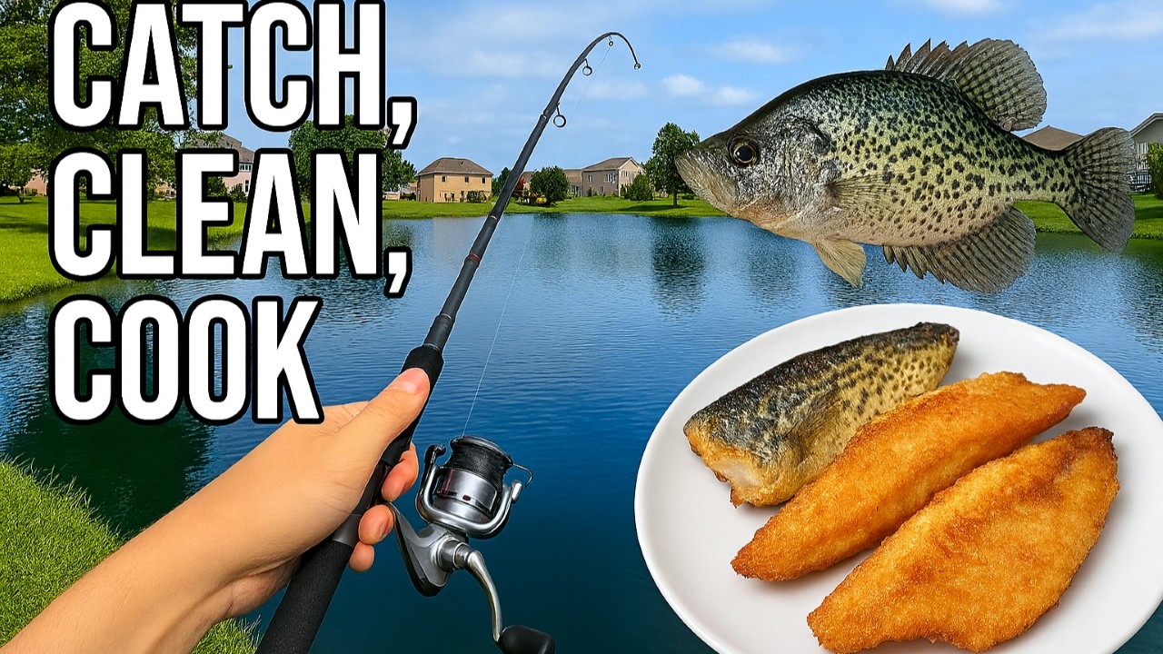Haven't Been Fishing In a Year... Let's Do a Crappie Catch & Cook!!!