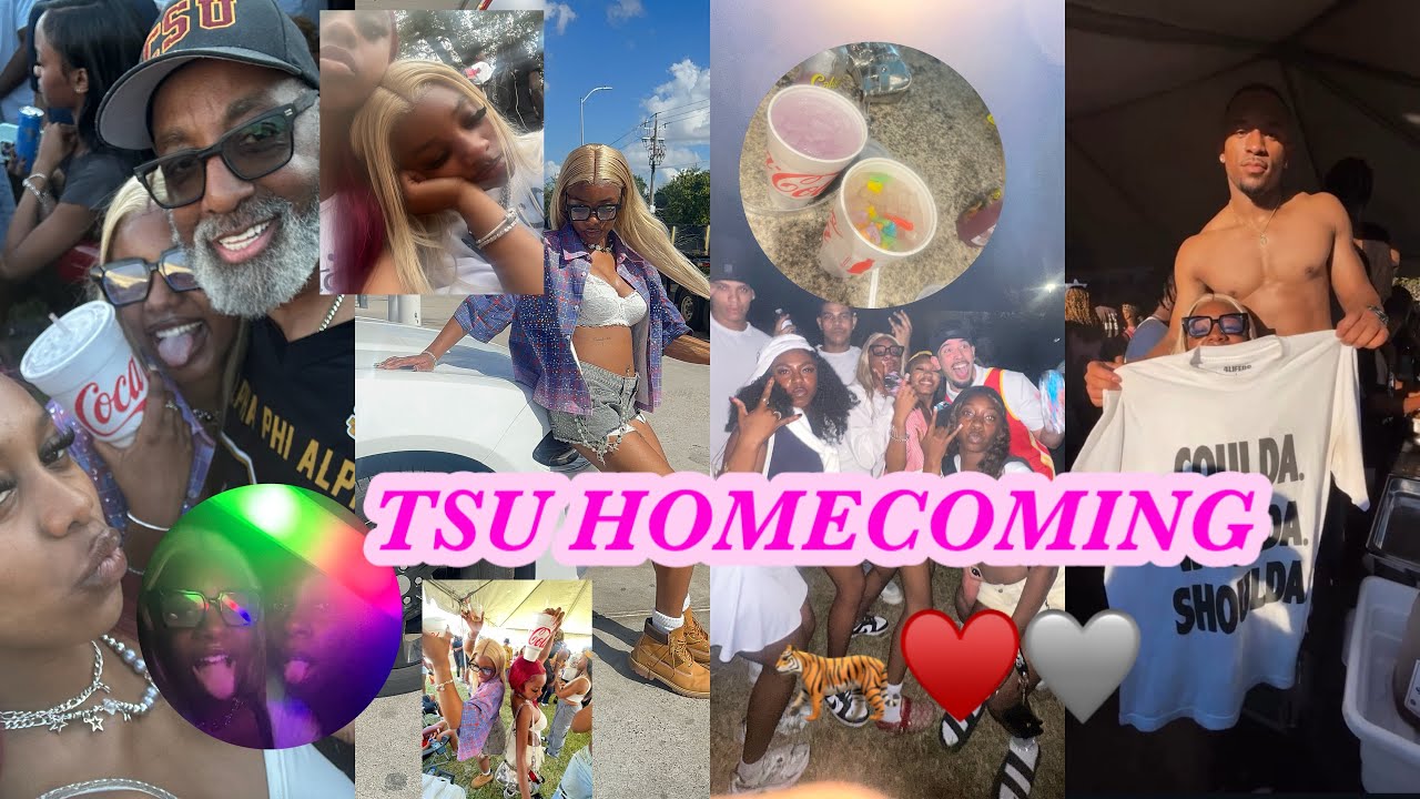 TSU HOMECOMING 2025 VLOG🐯🥳| Adrienne Jordan