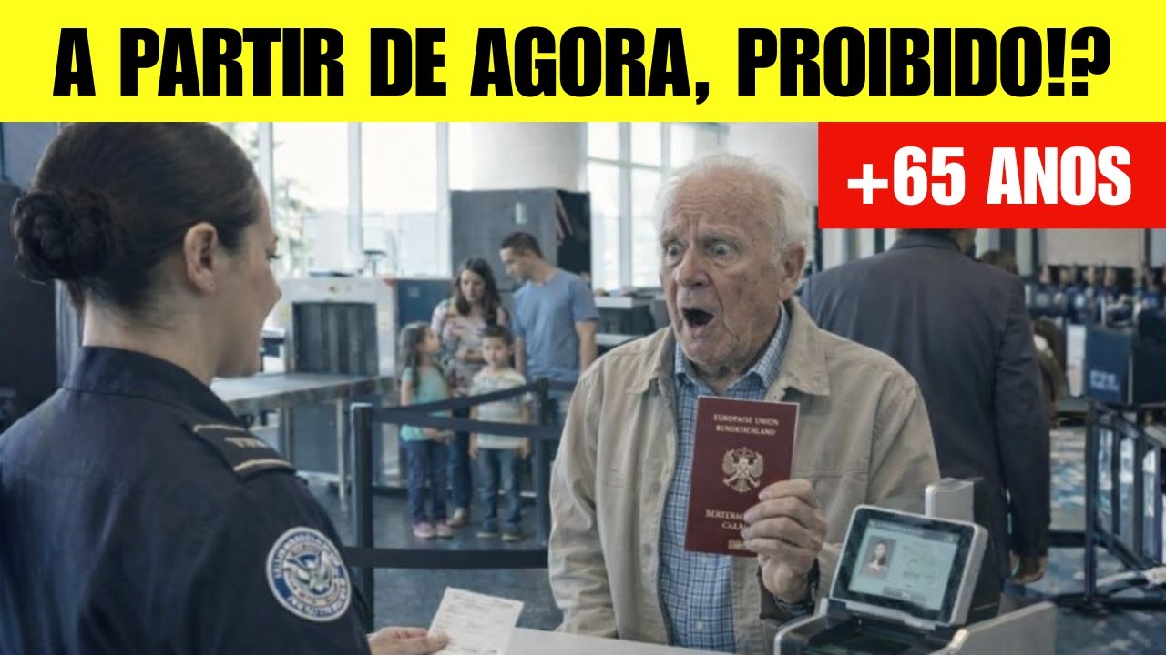 Tem Mais de 65 Anos? Essas Regras Nos Aeroportos Vão te Surpreender!