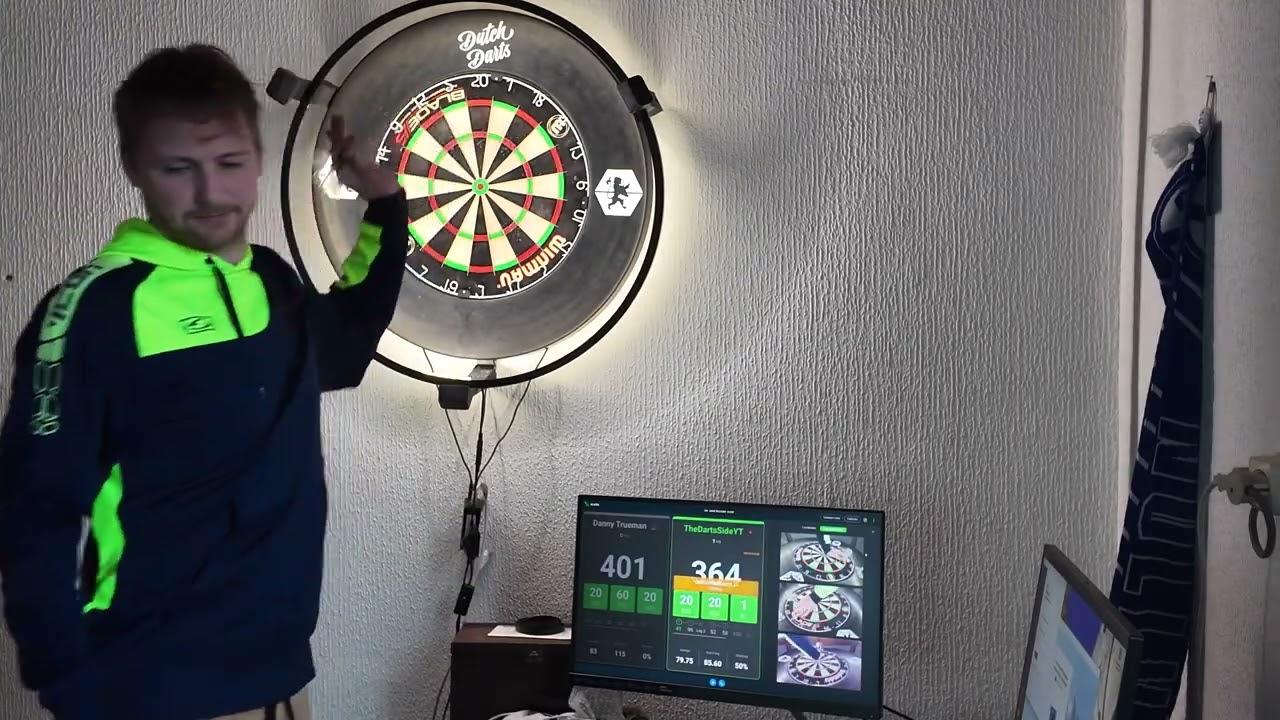 I PLAYED WDF PLAYER DANNY TRUEMAN!
