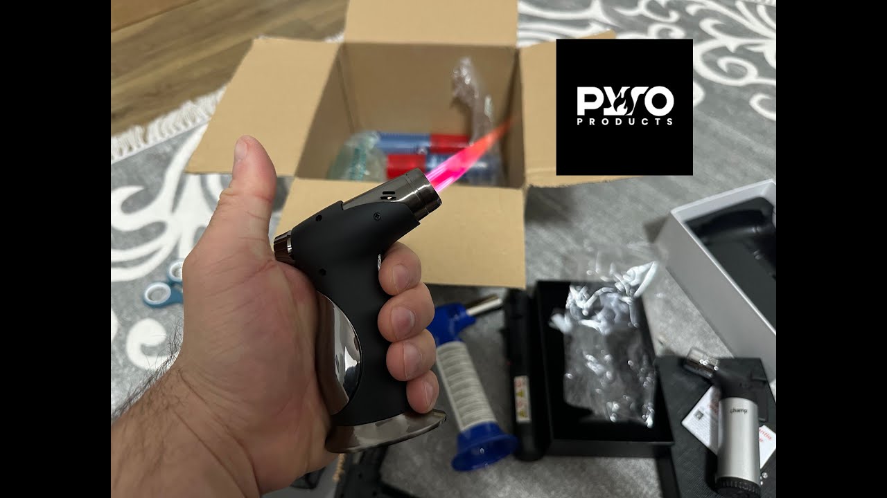 Welche Feuerzeuge/Sturmfeuerzeuge sind gut? Unboxing PyroProducts | PyroBangerTV @SPONSOR